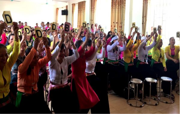 Hội thi tìm hiểu kiến thức, kỹ năng lãnh đạo qua luật tổ chức chính quyền địa phương và luật bình đẳng giới tại hòa bình